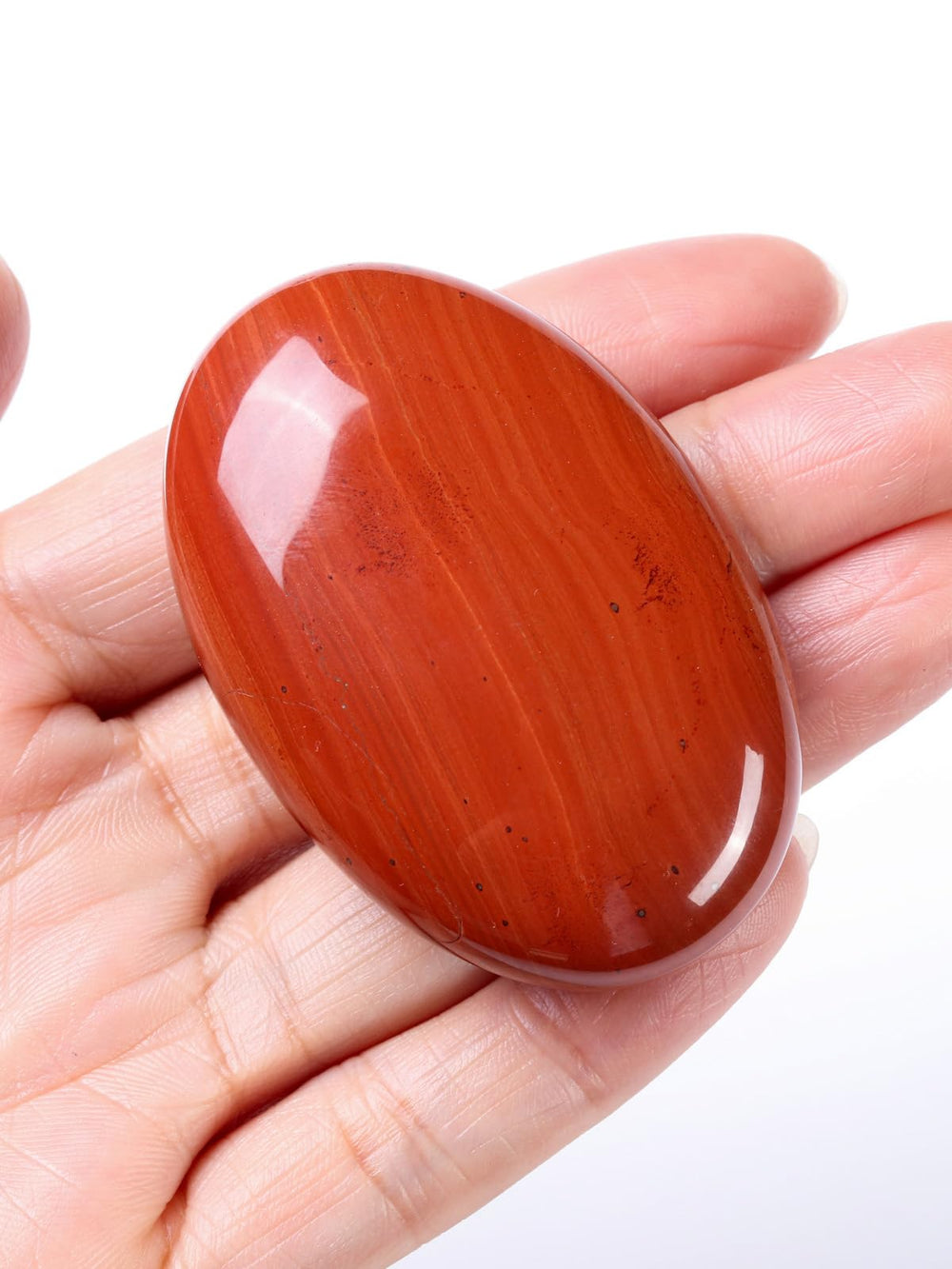 CrystalTears Red Jasper gift box presentation makes a thoughtful wellness gift.