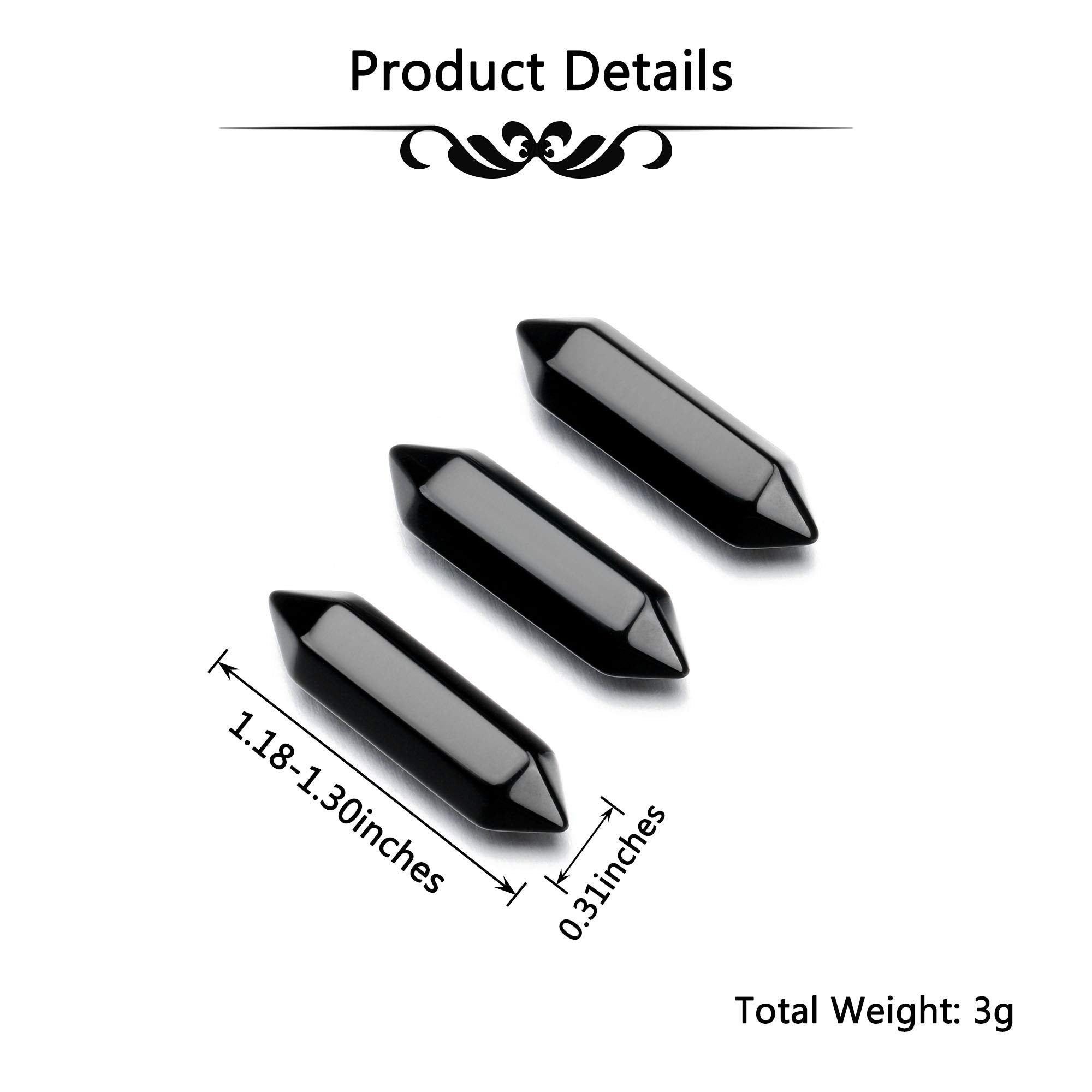 CrystalTears six-facet wand set on display supports mindful meditation