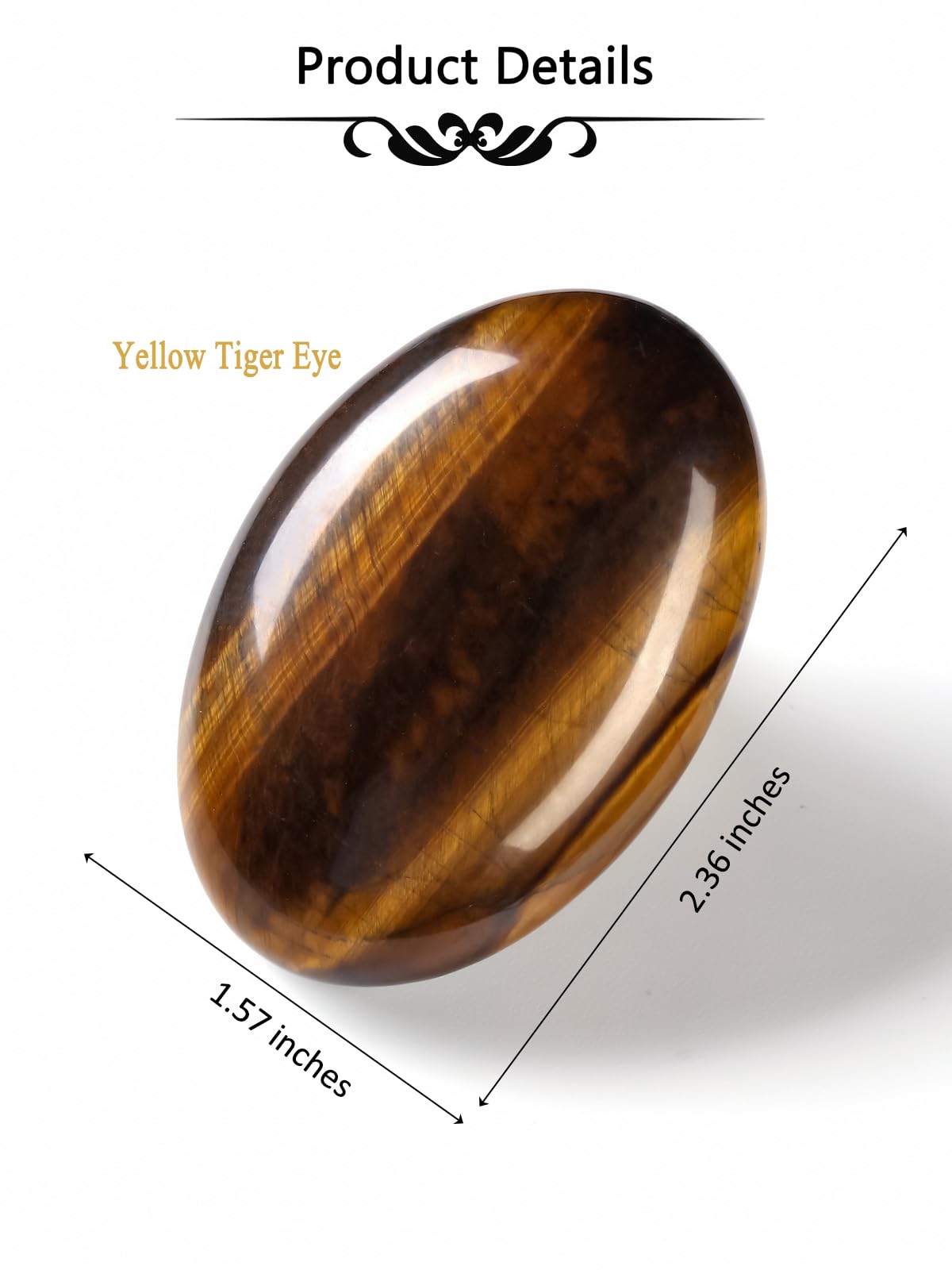 CrystalTears Tiger Eye gift box presents a thoughtful soothing crystal for loved ones.