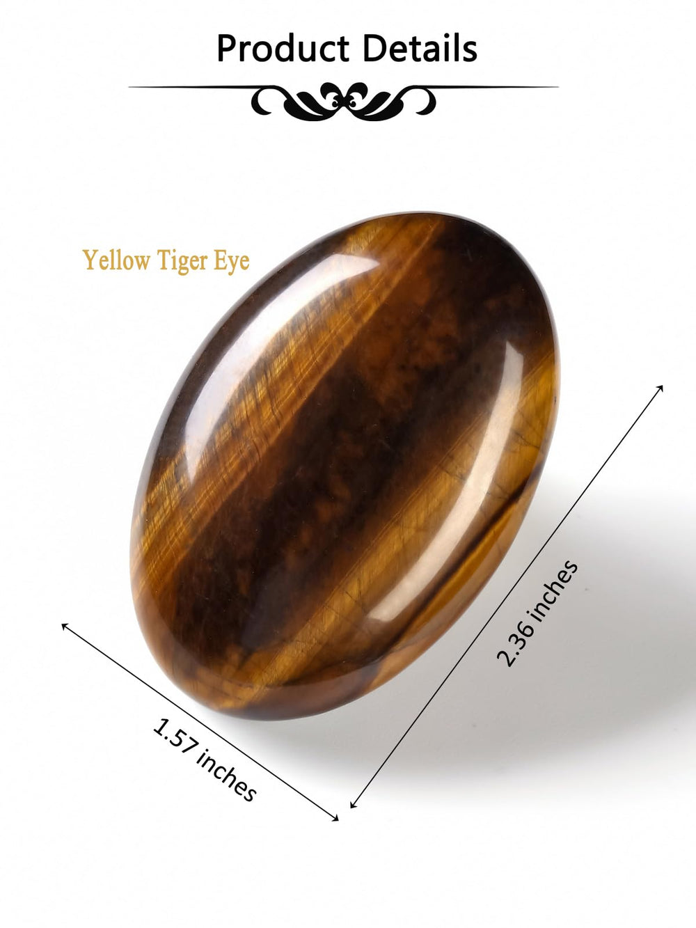 CrystalTears Tiger Eye gift box presents a thoughtful soothing crystal for loved ones.