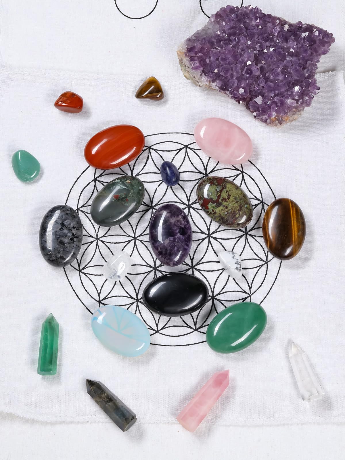 CrystalTears Tiger Eye Reiki stone aids energy work and calming rituals.
