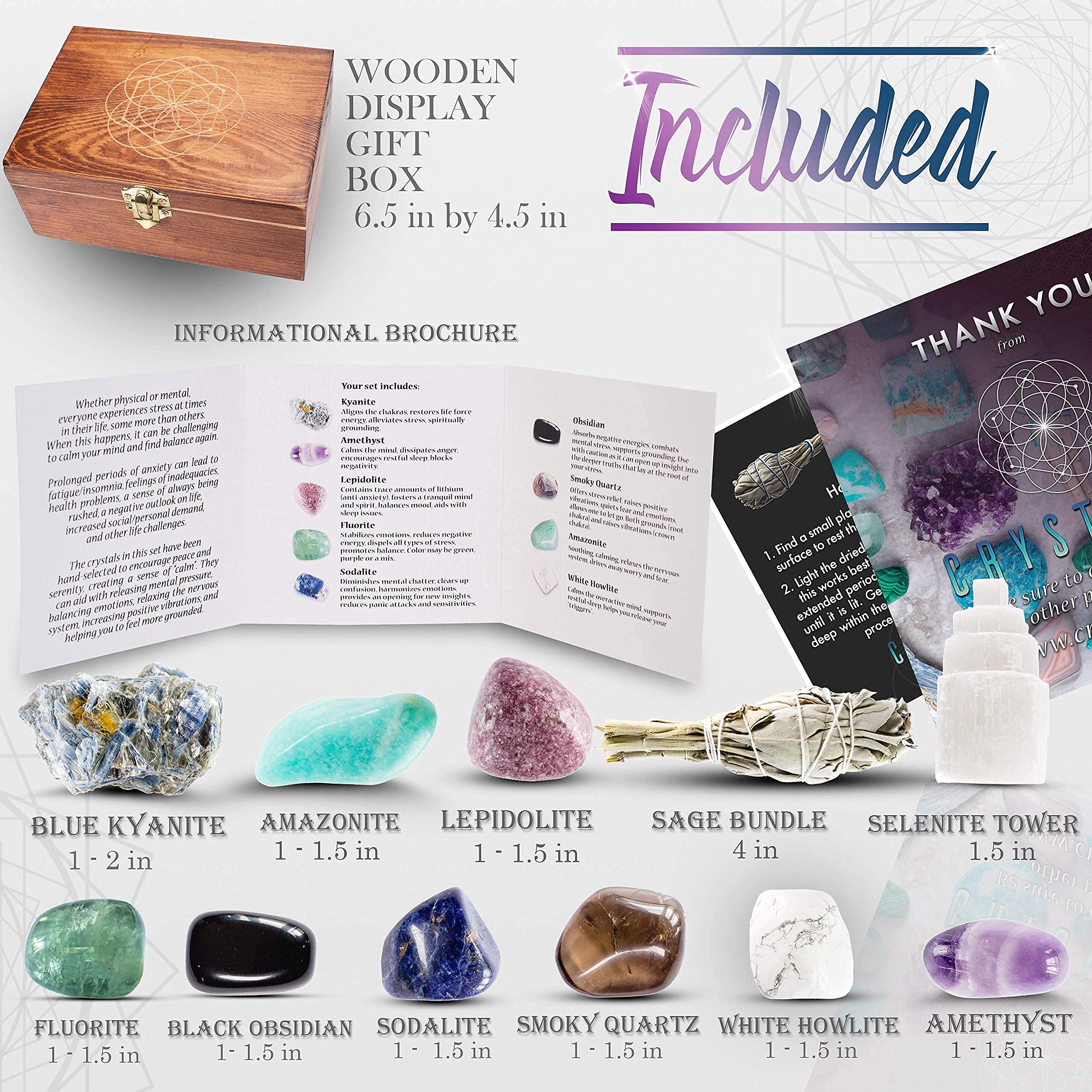 Crystalya fluorite tumbled crystal highlighting clarity and focus.