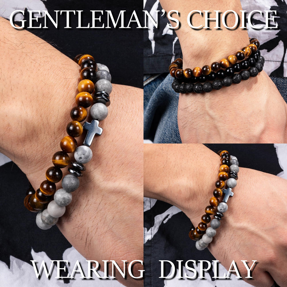 Crystery handcrafted bracelet using traditional weaving technique.