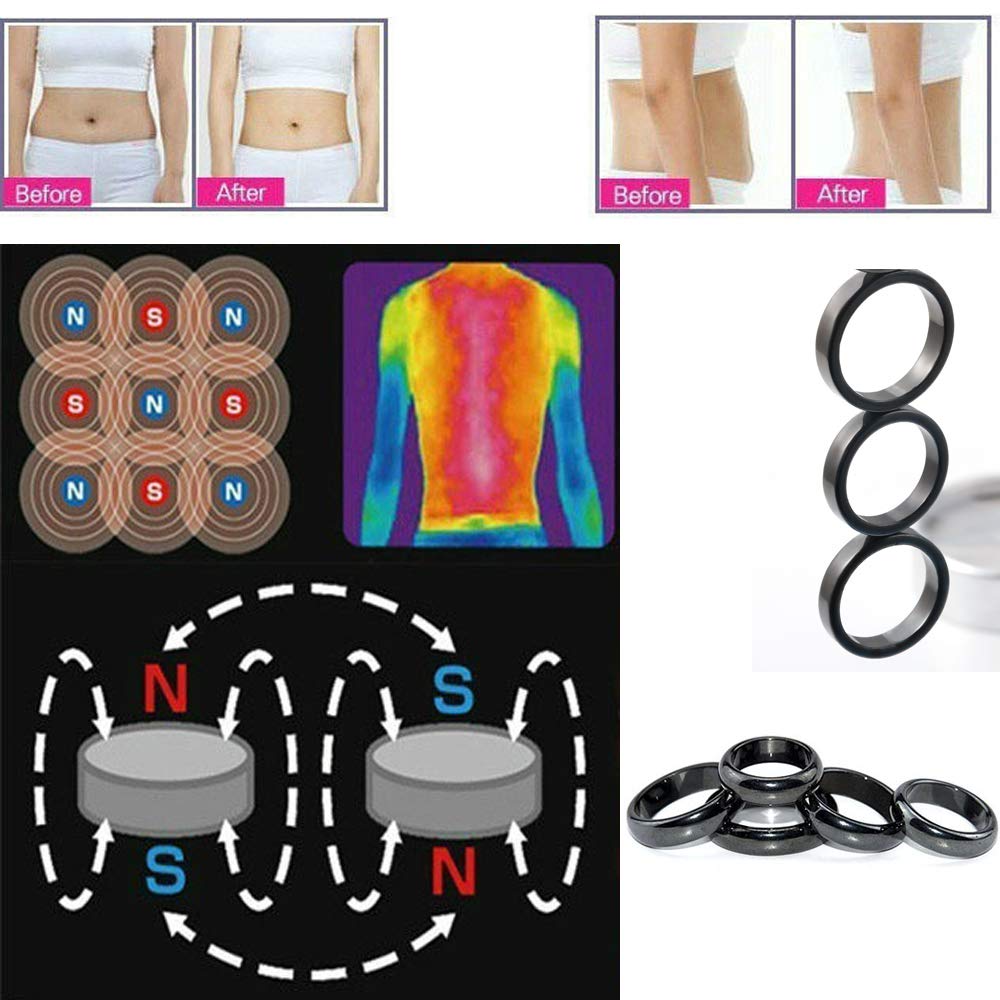 CSIYANJRY99 hematite rings set 6t-plane: versatile unisex accessory for style and focus