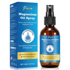 CtoCone Pure Magnesium Oil Spray bottle close-up for easy topical absorption.