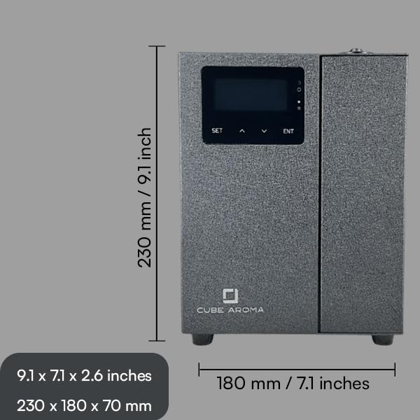 Cube Aroma CA-500S includes fragrance bottle for immediate use