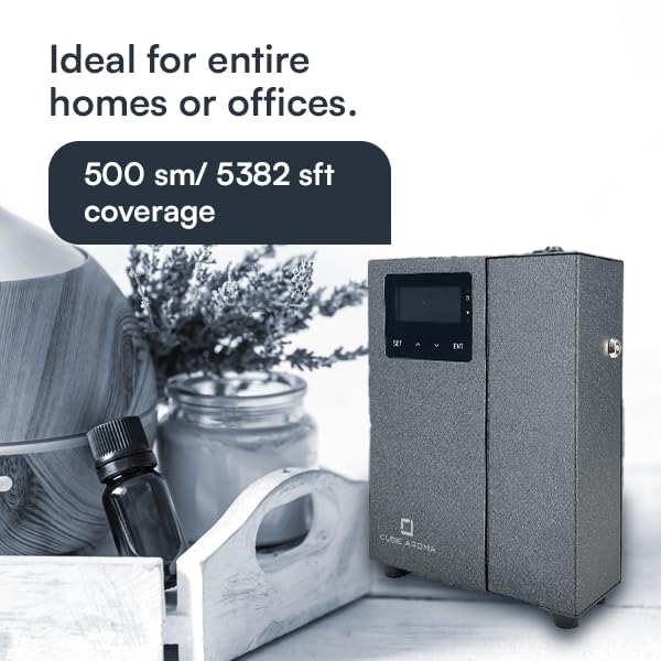 Cube Aroma CA-500S modern black cube design fits offices