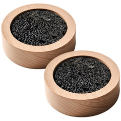 CUIYKAI lava rock diffuser on a desk for subtle aroma without electricity.