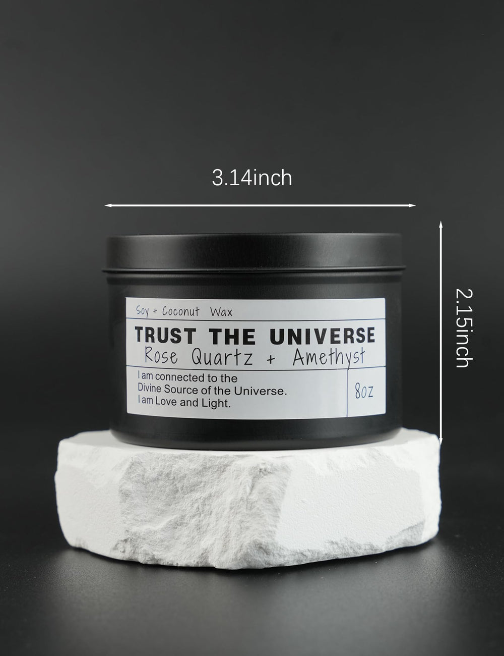 CULACEE Healing Candle fragrance orange blossom note creating a bright ambiance
