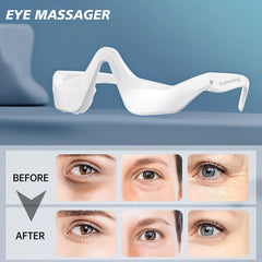 CULMINING microcurrent eye massager provides gentle stimulation to ease eye fatigue.