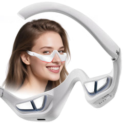 CULMINING under-eye red-light mask closefit targets puffiness reduction.