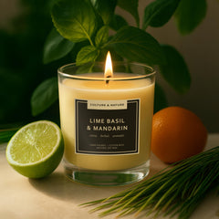 Culture & Nature paraffin-free formulation for a cleaner burn.