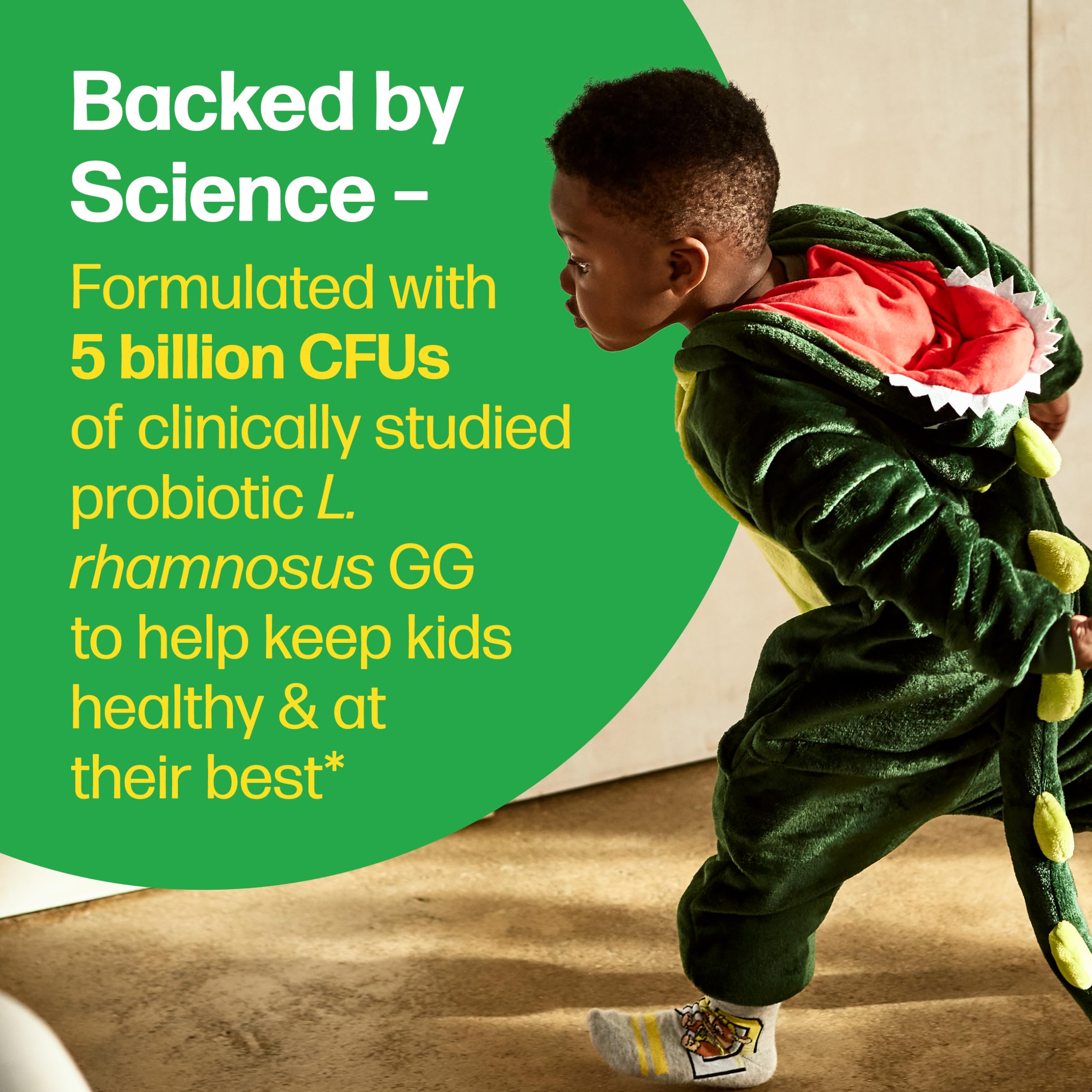 Culturelle Kids is pediatrician-recommended for everyday digestive and immune support.