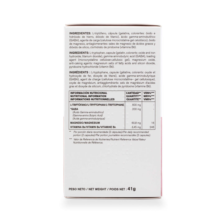 Cumlaude Serotogyn 60 capsules packaging, gluten-free formula for a balanced lifestyle.