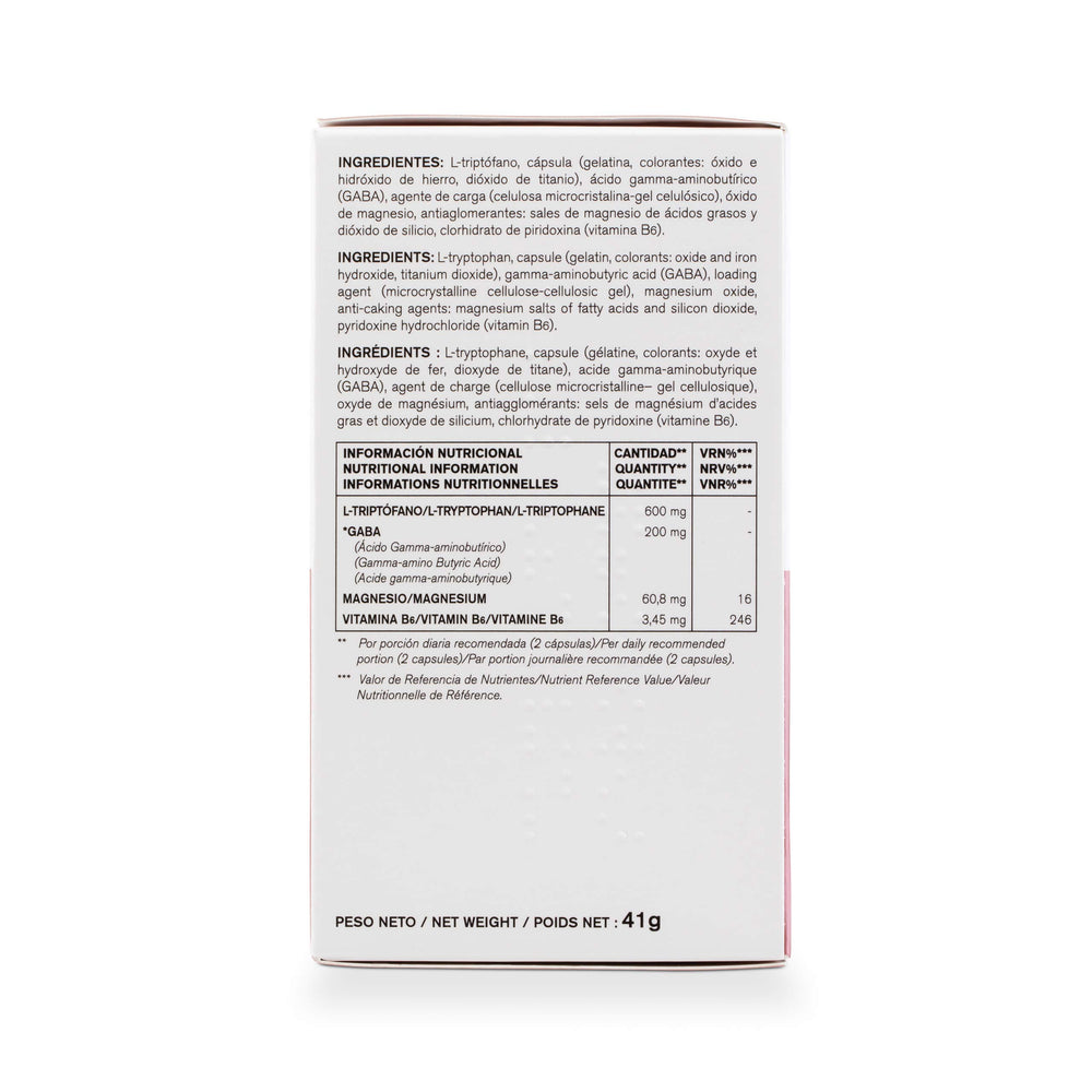 Cumlaude Serotogyn 60 capsules packaging, gluten-free formula for a balanced lifestyle.