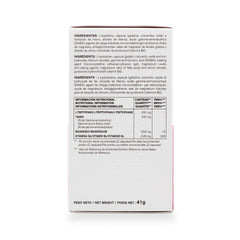 Cumlaude Serotogyn 60 capsules packaging, gluten-free formula for a balanced lifestyle.