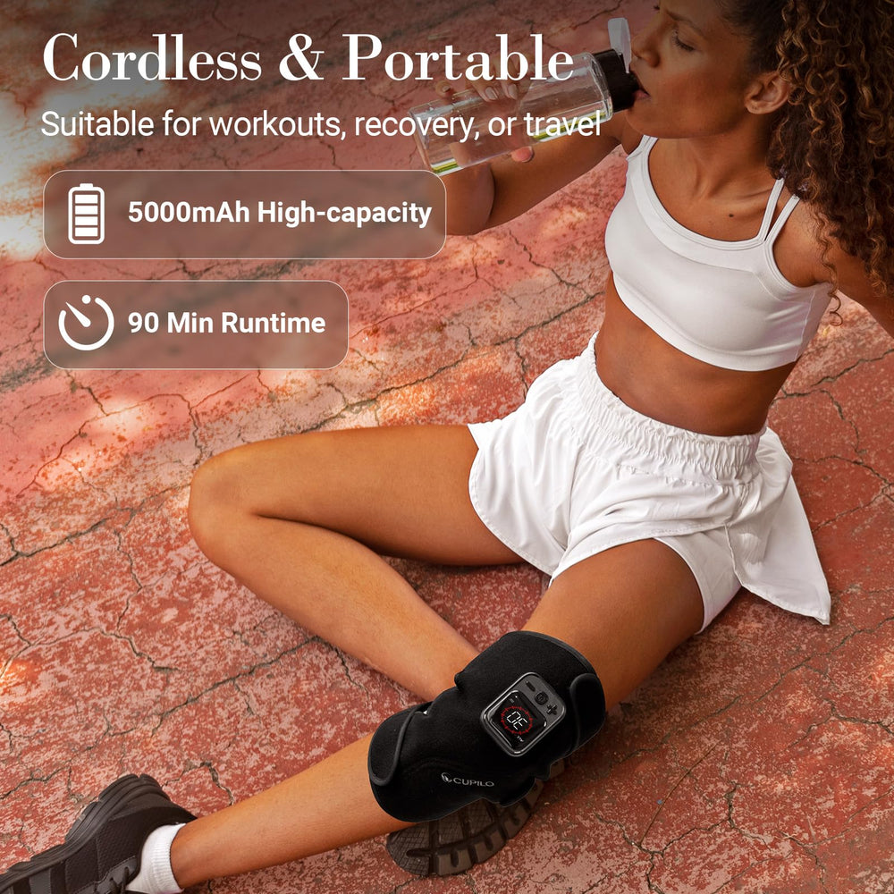 CuPiLo versatile design works on knee, shoulder, and elbow areas.