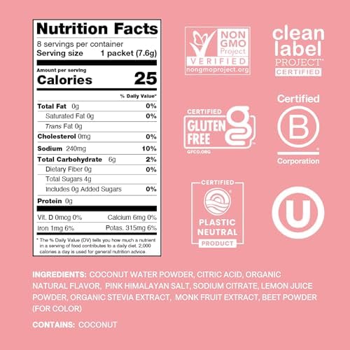 Cure Hydration coconut water powder close-up highlighting natural electrolytes.