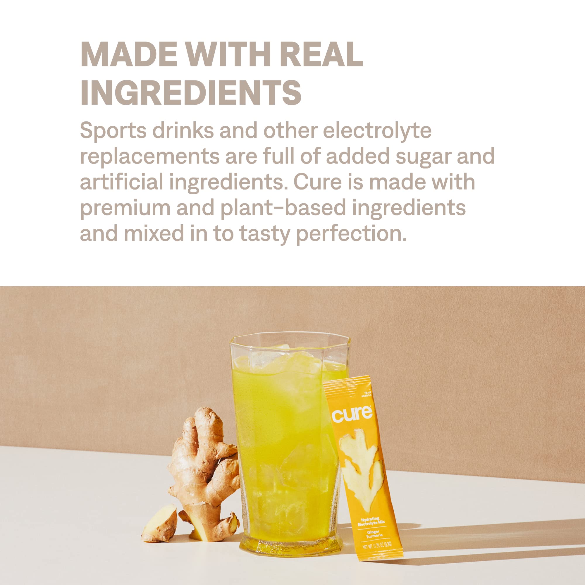 Cure Hydration gluten-free and kosher certification emblem
