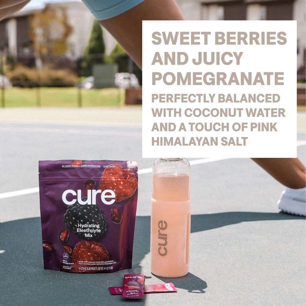Cure Hydration ORS-inspired formula enabling rapid hydration