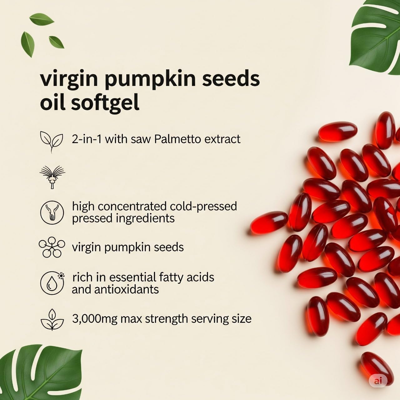 Cures For Life packaging shows 300 softgels for daily use.