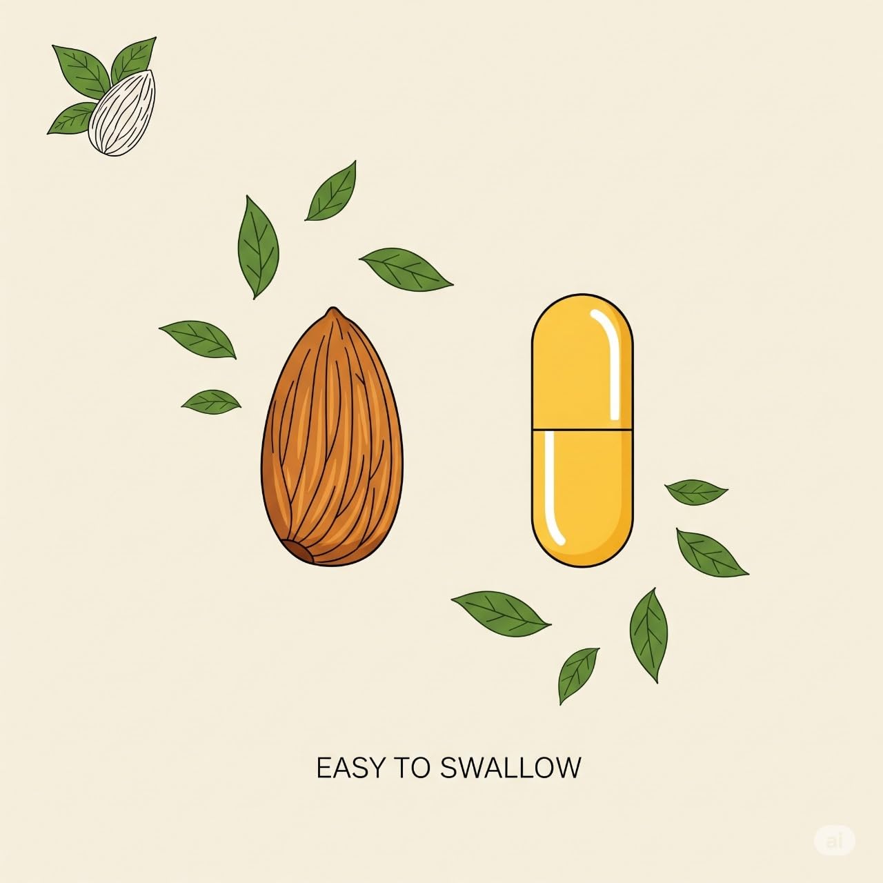 Softgels and bottle ready for daily wellness routine