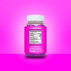 Curvy Body Bears CBB Perfect PH pineapple gummies close-up for easy daily supplementation.