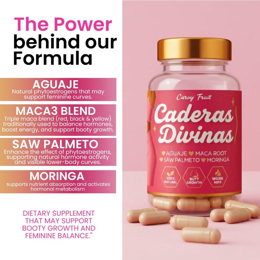 Triple Maca blend supports energy and hormonal balance for daily life