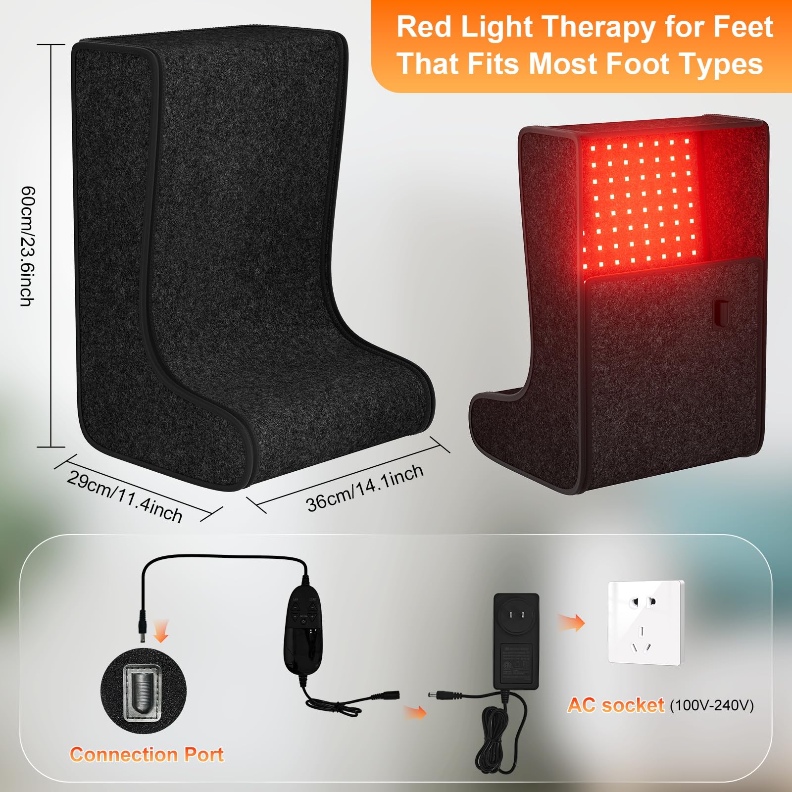 Cutiskrave pulsing therapy mode provides dynamic light for enhanced comfort.