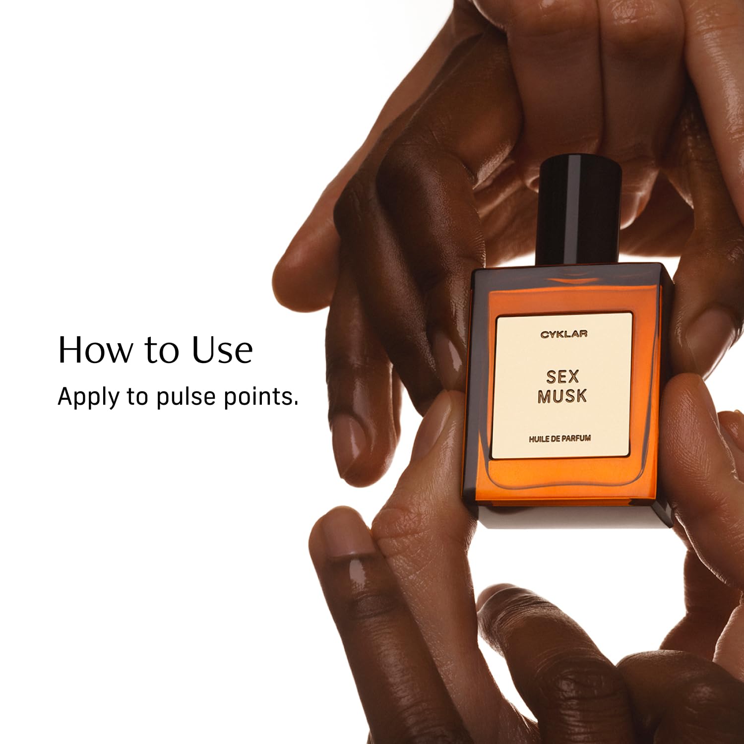 CYKLAR layering with body cream to deepen and personalize the scent