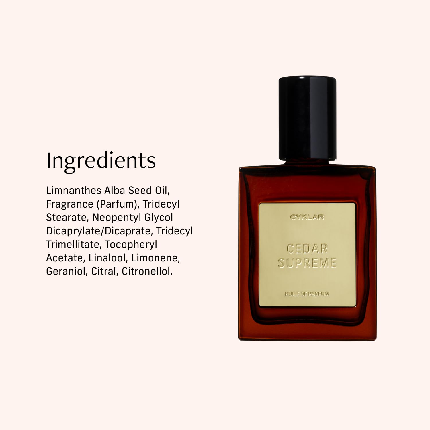CYKLAR Layering option lets you craft a unique signature scent