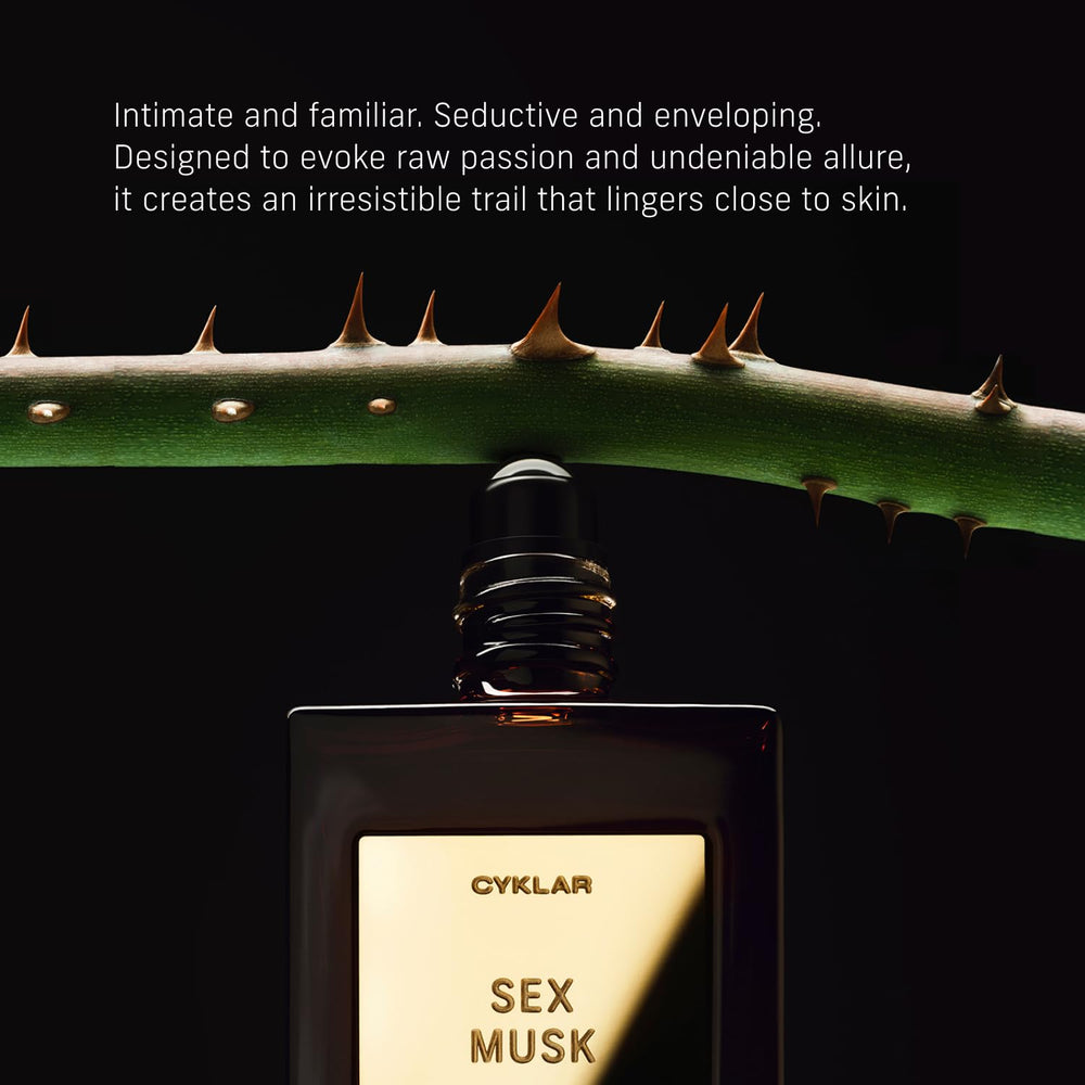 CYKLAR precise rollerball design for clean, accurate fragrance application