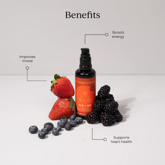 CYMBIOTIKA liposomal B12 liquid bottle on display supports daily energy and focus.