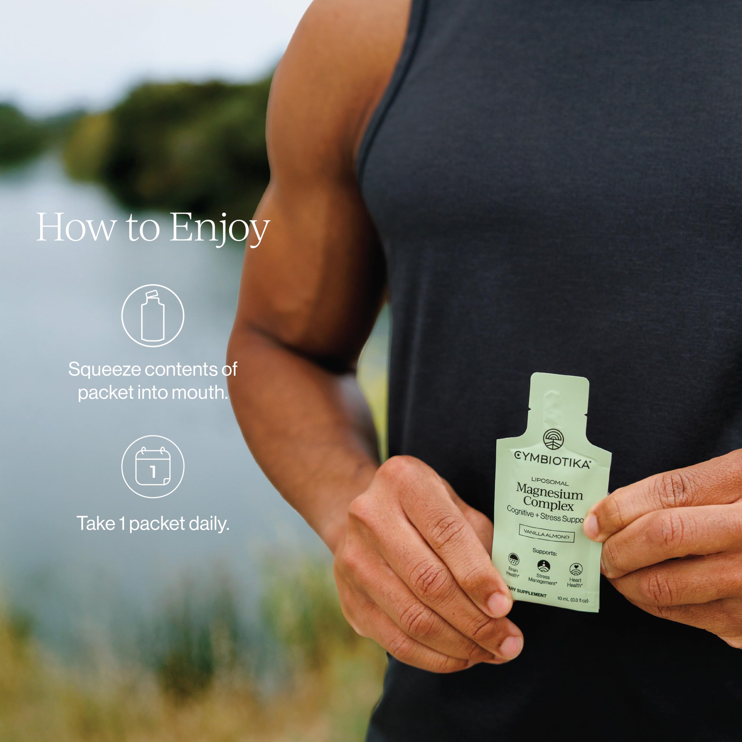 CYMBIOTIKA Liposomal Magnesium Complex cardio-support image hints at heart health