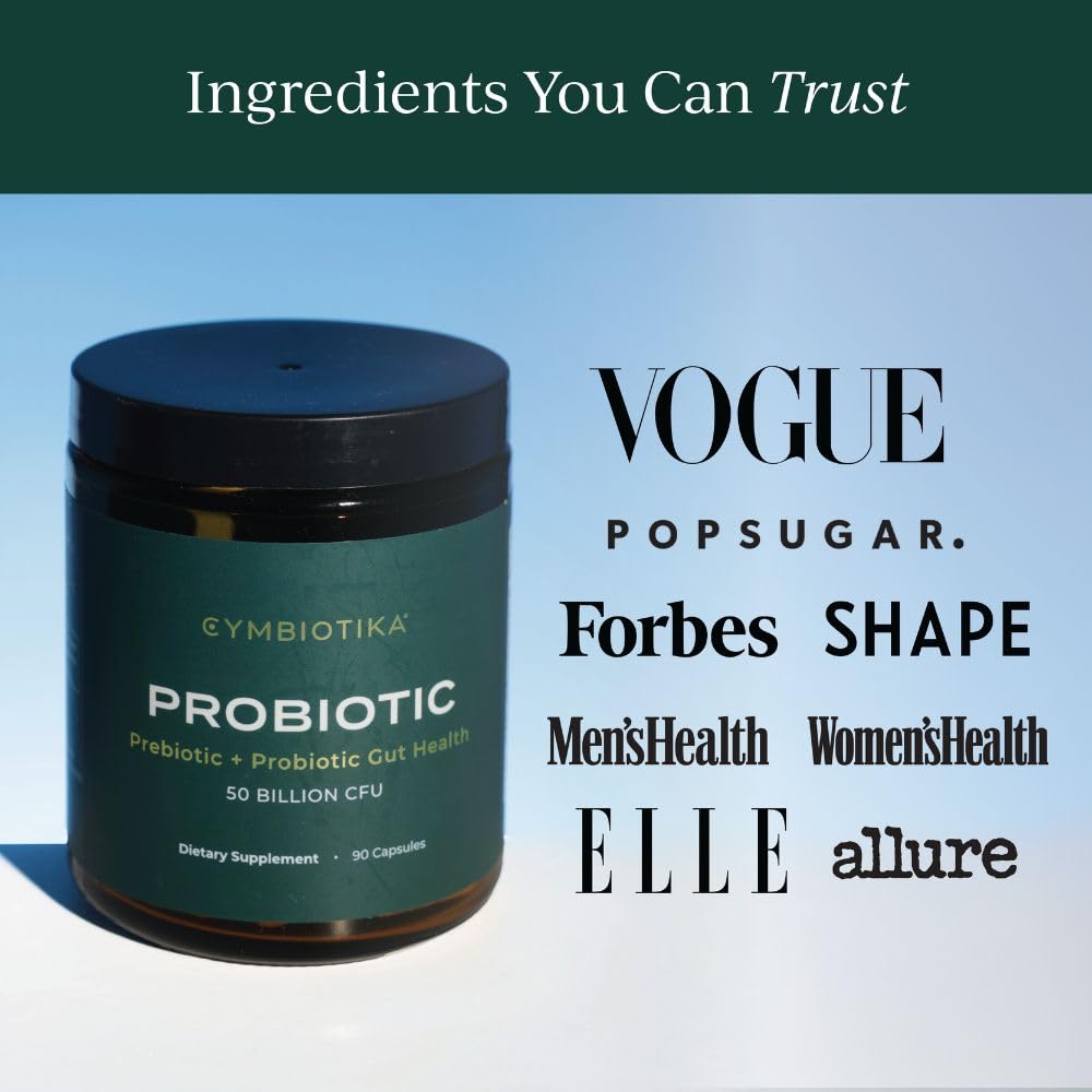 CYMBIOTIKA made in USA badge underscores quality and local manufacturing.