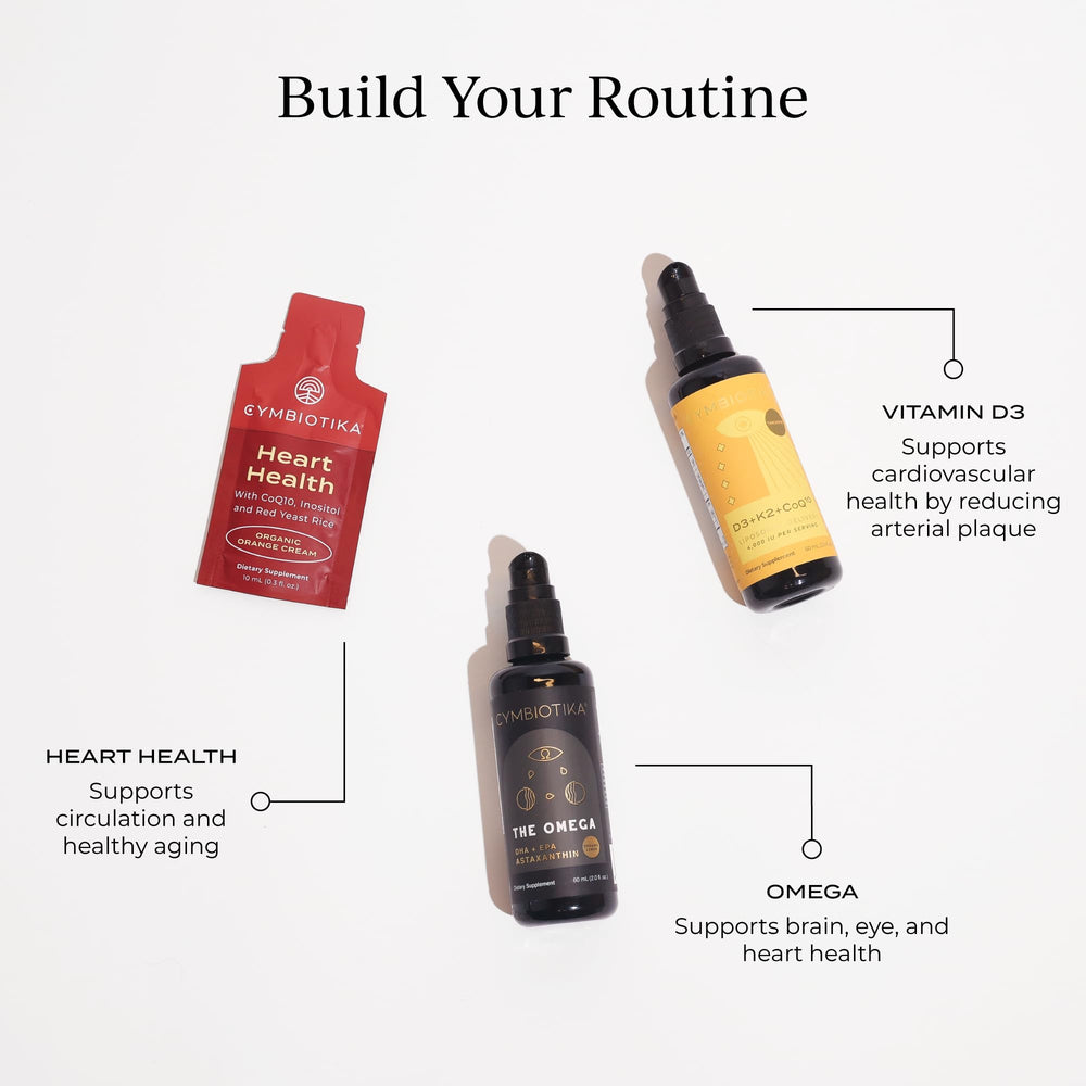 CYMBIOTIKA vegan keto-friendly supplement on a health-centric backdrop