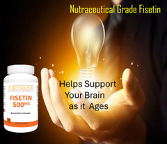 CYTOLYFE Fisetin 500mg capsules in blister pack for easy dosing