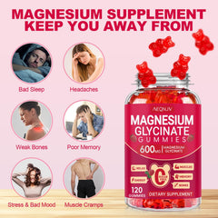 Cytona Magnesium Glycinate Gummies hand-dispense image suggests easy, chewy daily intake