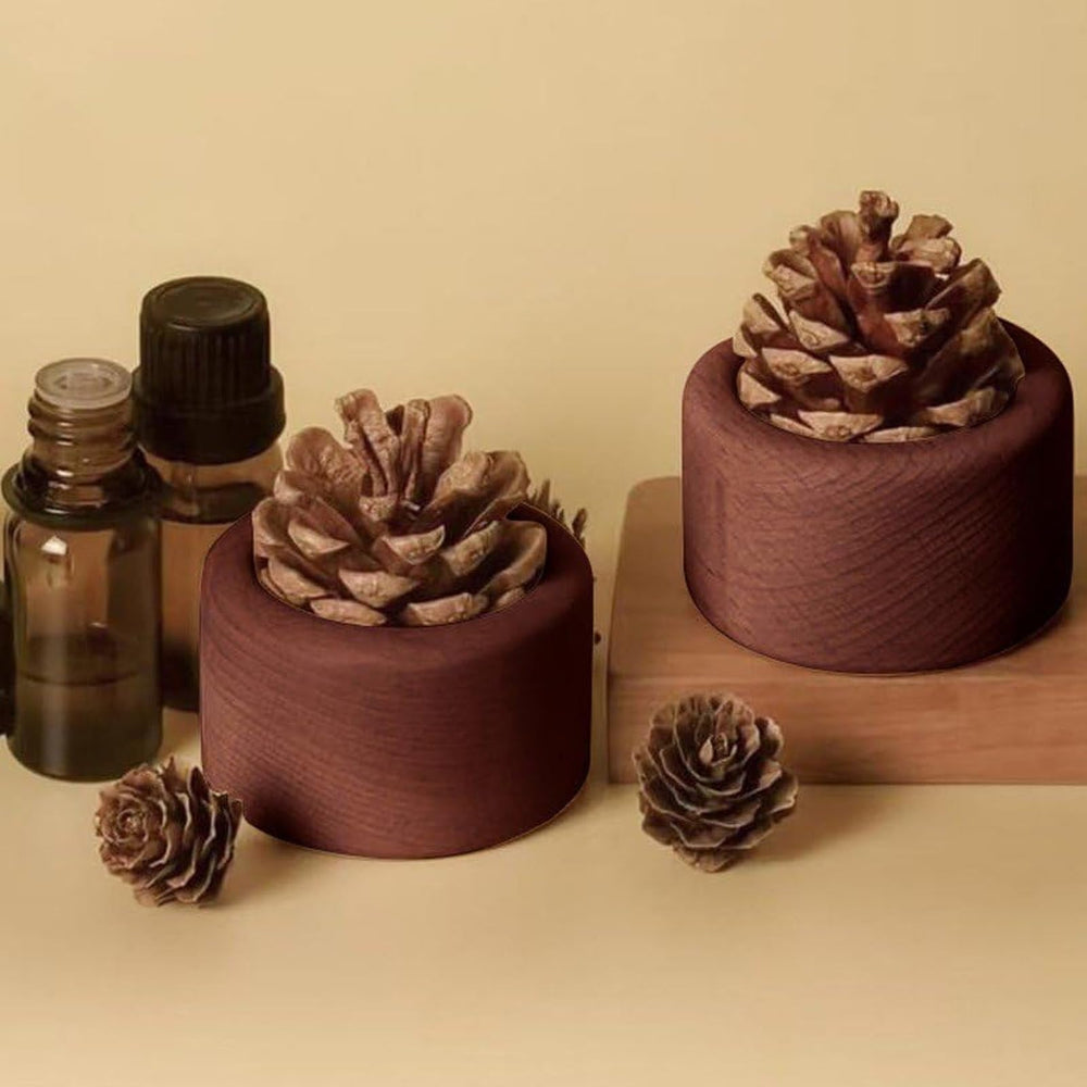 CZFSWT Wood diffuser for bedroom scent creates a calm inviting atmosphere