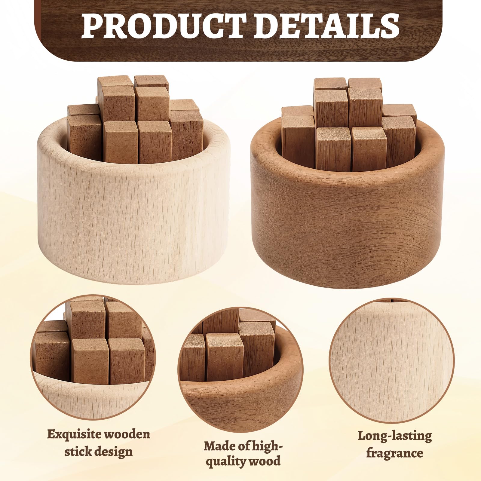 CZFSWT passive diffuser wooden unit in car setup for calmer commute