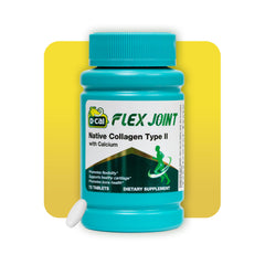 D-Cal Flex Joint bottle demonstrates daily joint support.