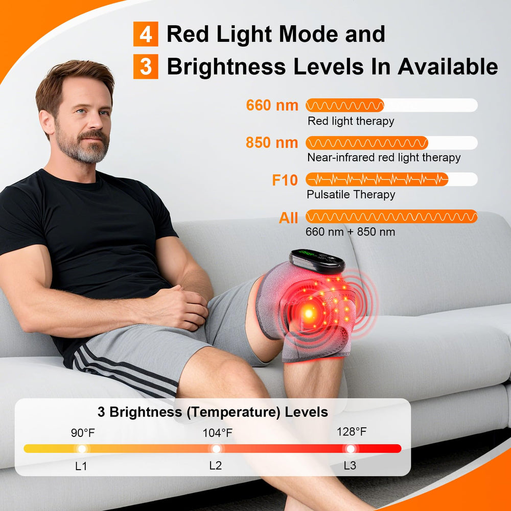 DABLEIBEN knee massager-660nm-850nm-led enables targeted energy delivery.