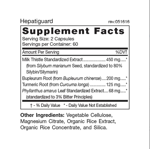 D'Adamo Hepatiguard bottle back with all-types formula and wellness context