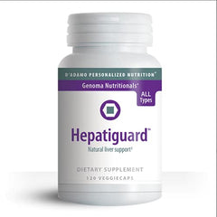 D'Adamo Hepatiguard bottle front for all blood types, general liver support