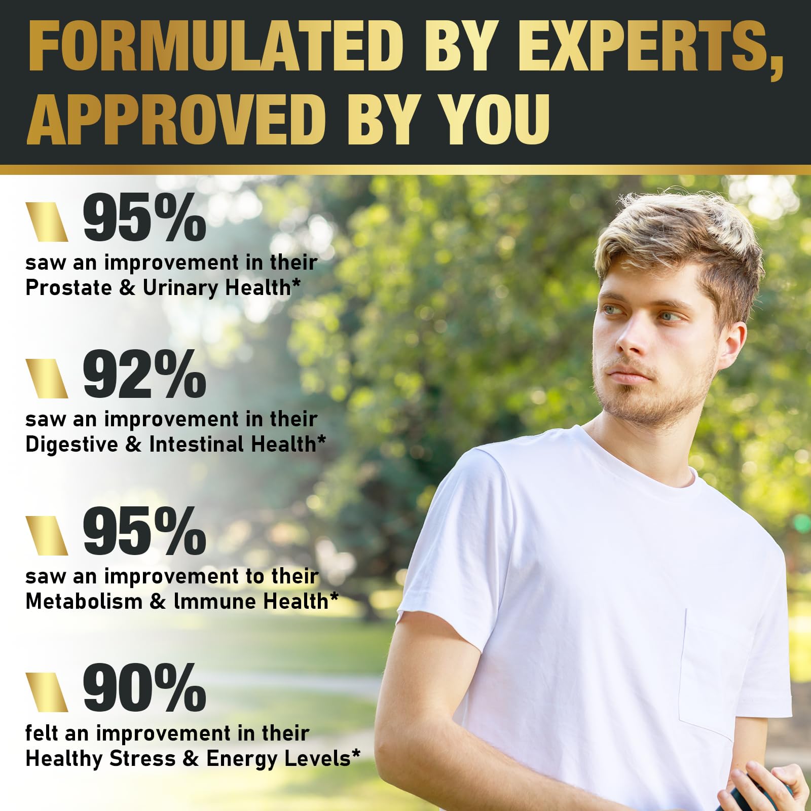 Dailanbu Probiotics for Men daily dosage shows two capsules for convenient routine