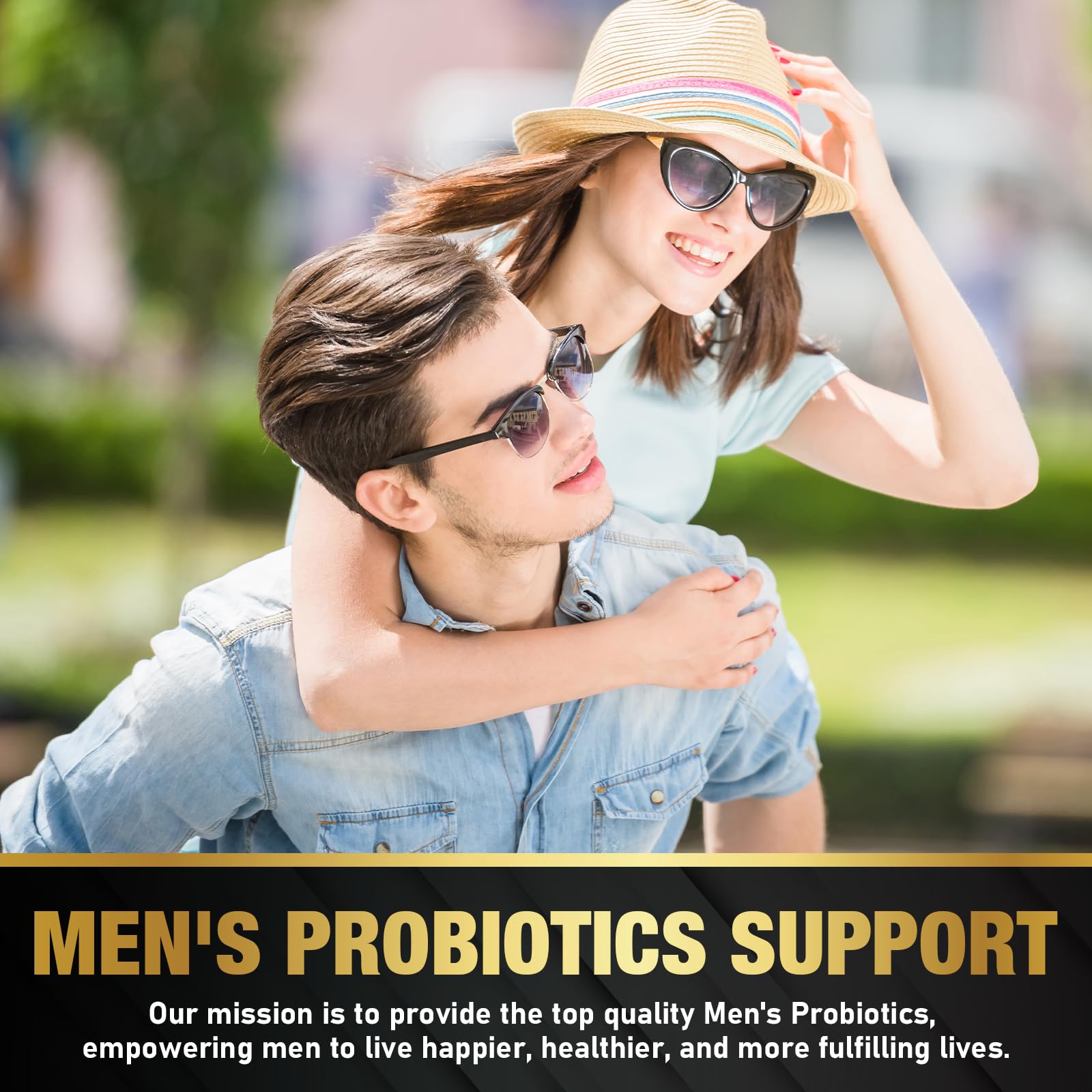 Dailanbu Probiotics for Men shelf-stable packaging indicates longer freshness for ongoing use