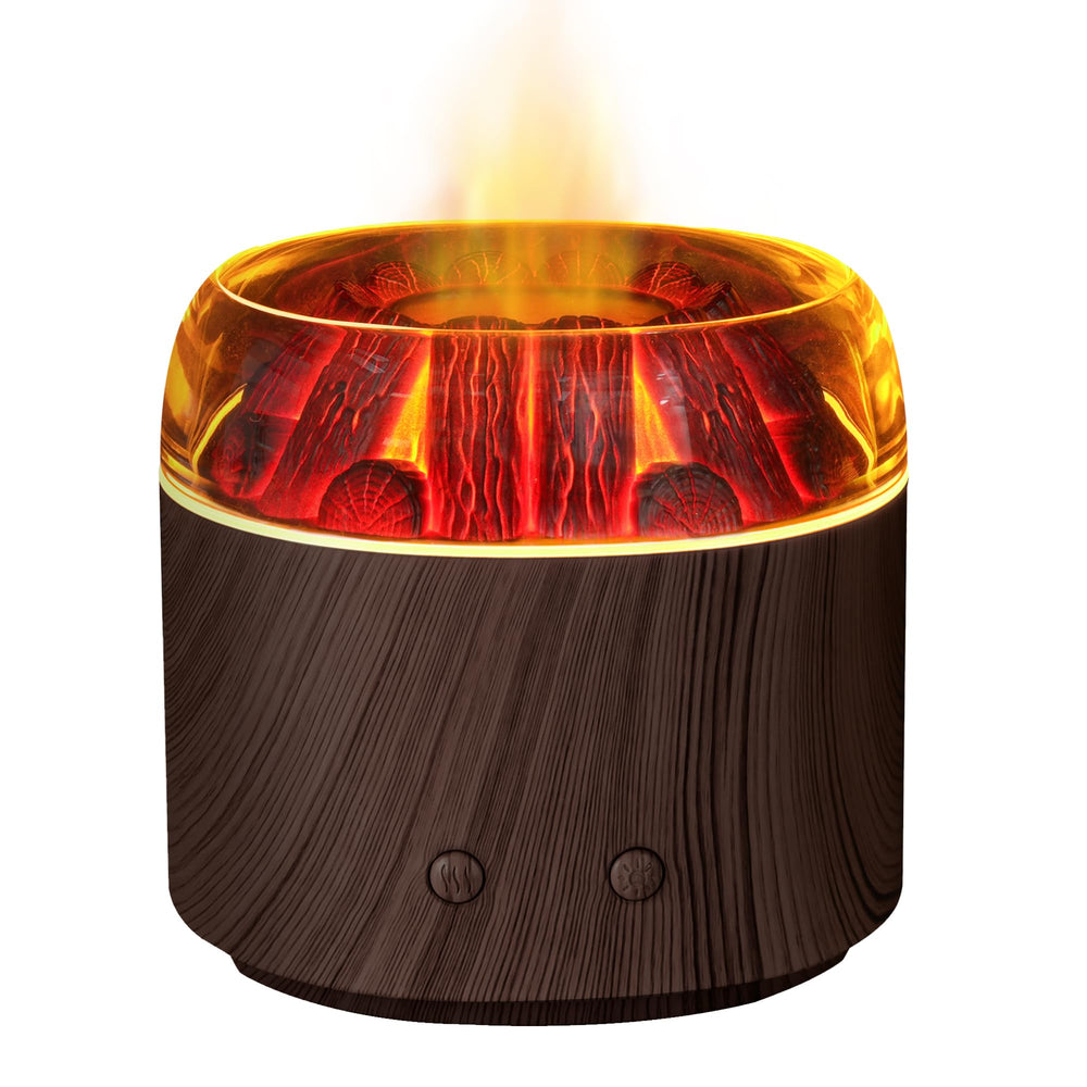 Daileeby Mini Bonfire Diffuser flame design creates a cozy room atmosphere.