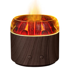 Daileeby Mini Bonfire Diffuser flame design creates a cozy room atmosphere.