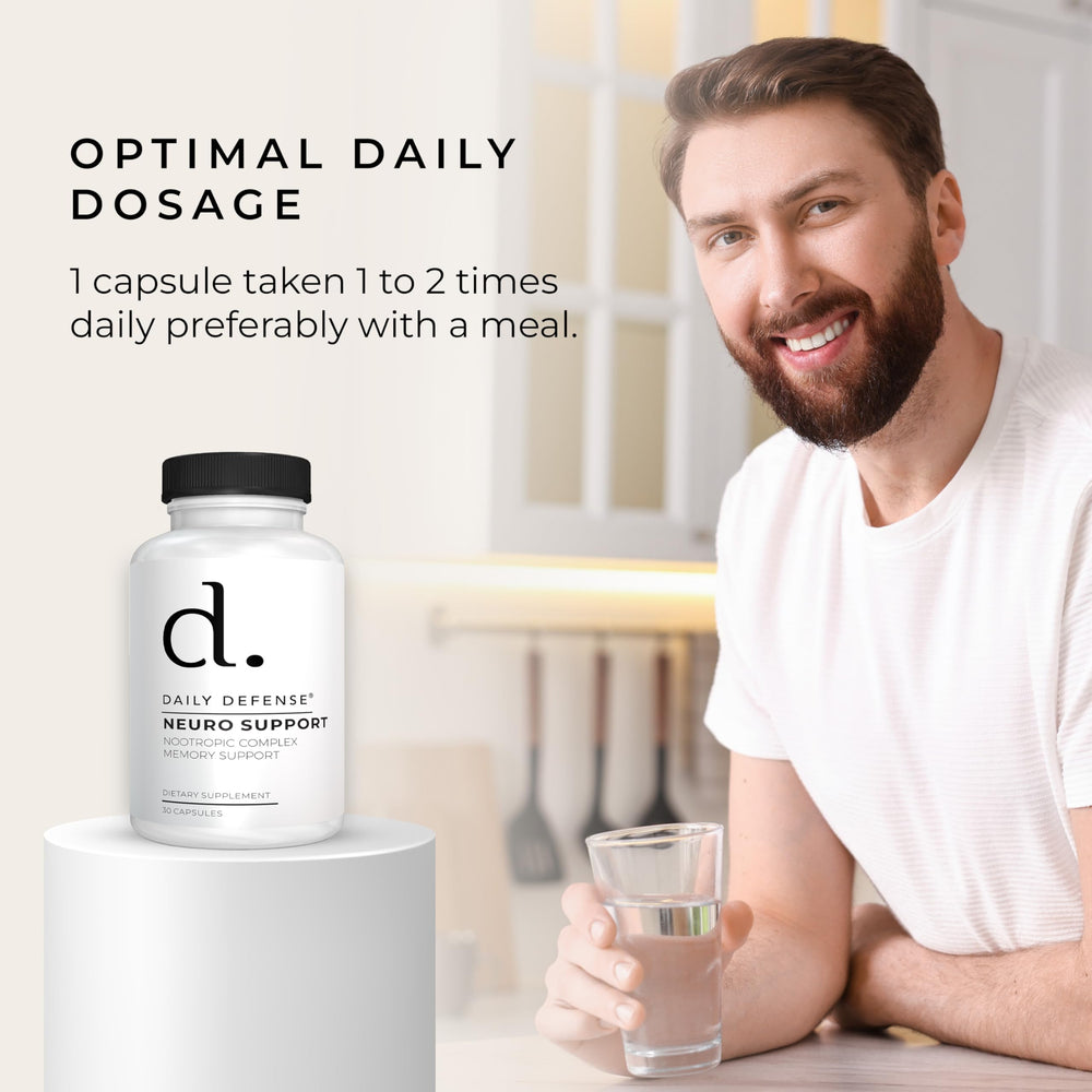 Daily Defense ingredient visual illustrating nootropic blend components.