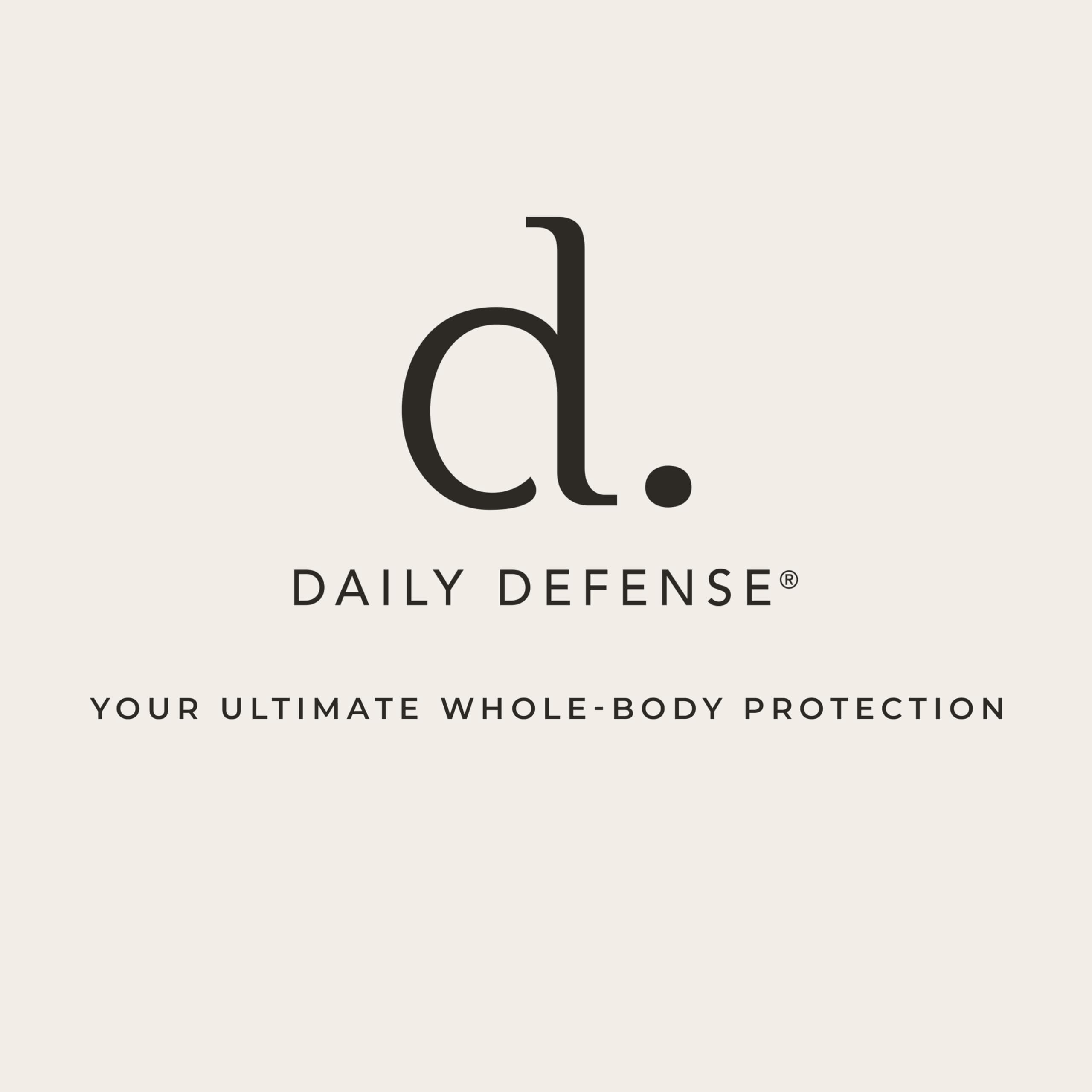 Daily Defense packaging half-open conveys approachable, non-intimidating wellness